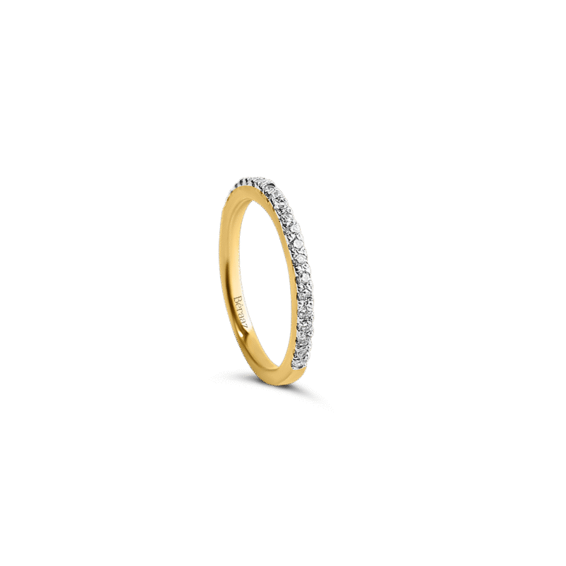 Round Brilliant Cut Zirconia Ring