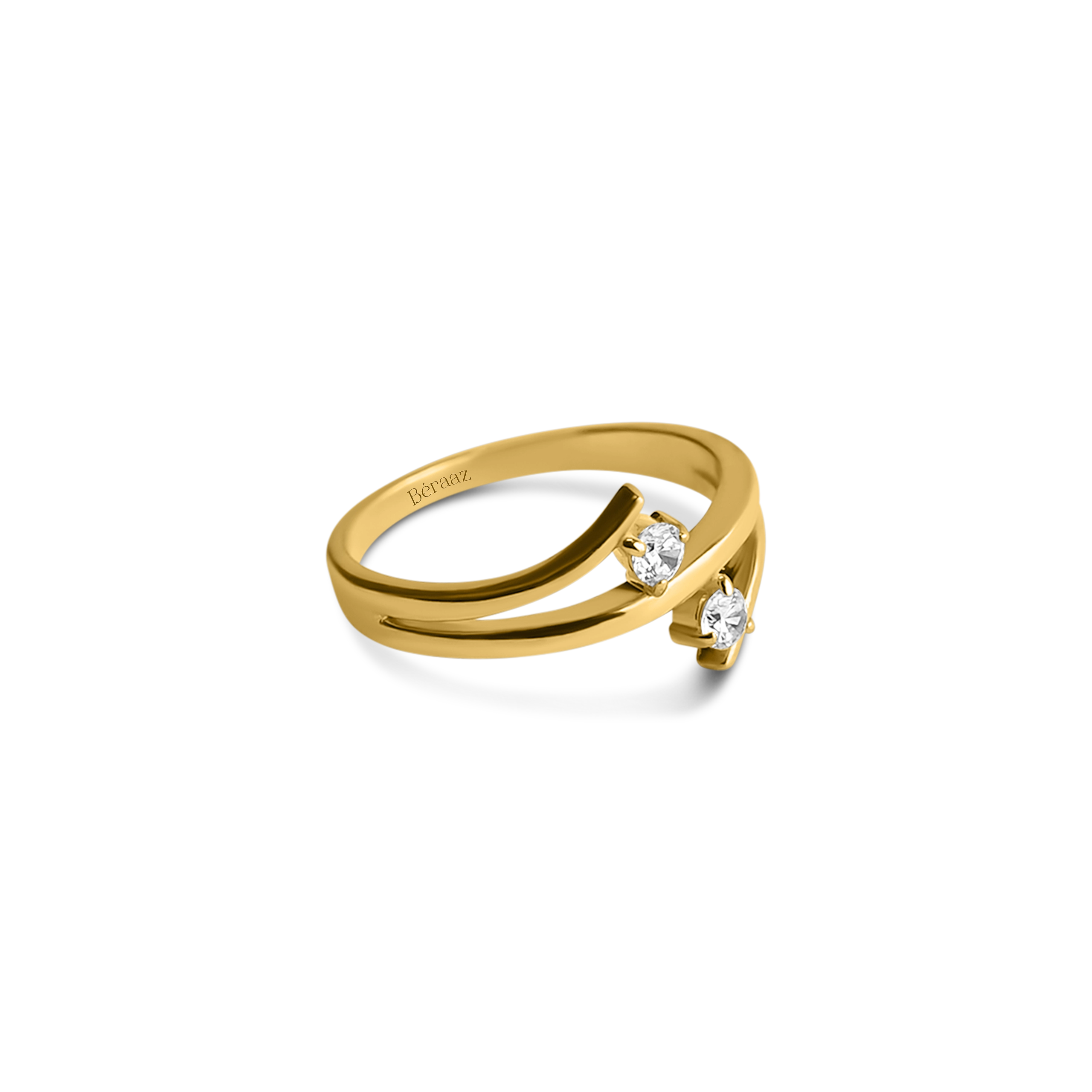 Twin Eternity Zirconia Ring - Image 2