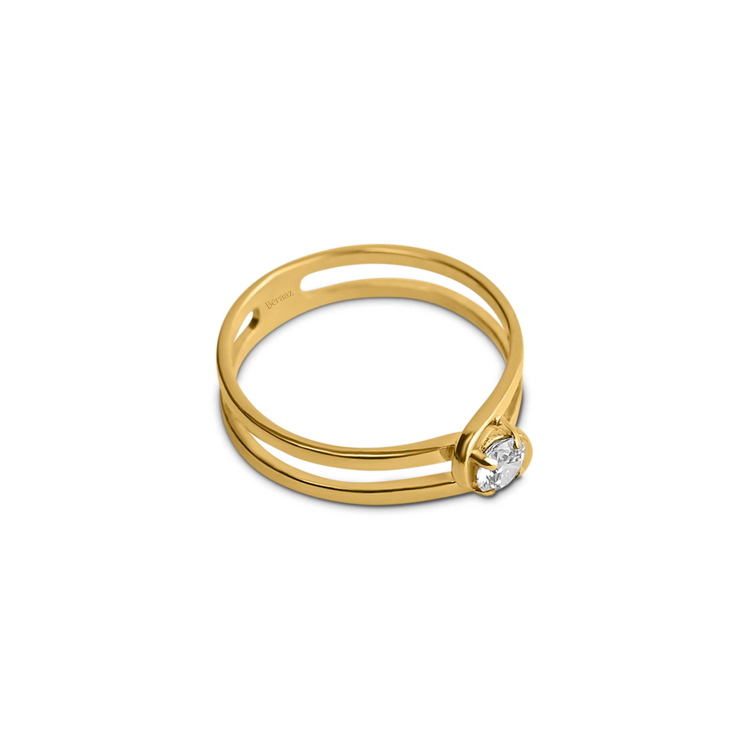 Double Band Zirconia Ring - Image 3